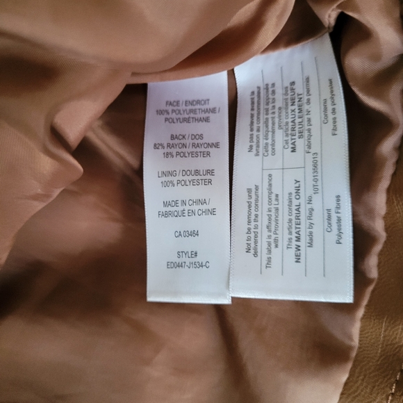 Ricki's faux leather jacket - Picture 3 of 9